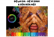 MỐI QUAN HỆ GIỮA SỮA RỬA MẶT – ĐỘ pH VÀ HỆ VI SINH TRÊN DA MẶT